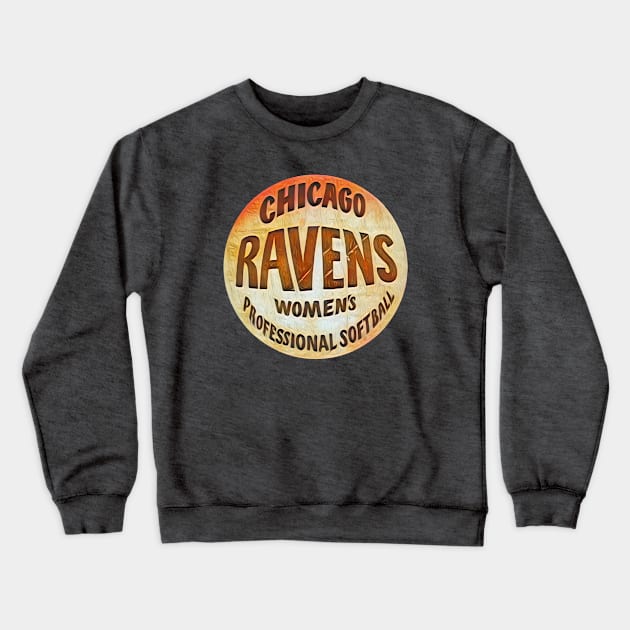 Chicago Ravens Softball Crewneck Sweatshirt by Kitta’s Shop